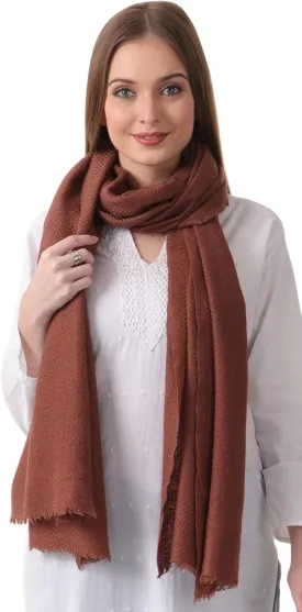 100% PURE CASHMERE 2PLY SCARF/STOLE, HERRINGBONE SUPER SOFT, THICK, LIGHTWEIGHT, PASHMINA
