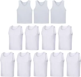 12 Pack Scrimmage Vest/Team Training Jerseys/Sports Pinnies/Practice Jerseys/Soccer Bibs with Carry Bag