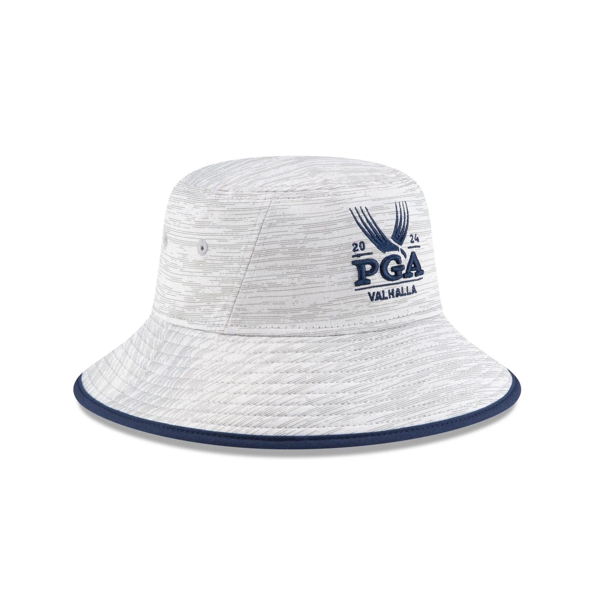 2024 PGA Championship Valhalla Gray Stretch Bucket Hat