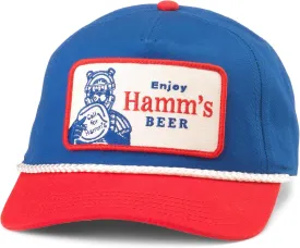 AMERICAN NEEDLE Hamm's Beer Patch Unisex Adjustable Snapback Baseball Hat