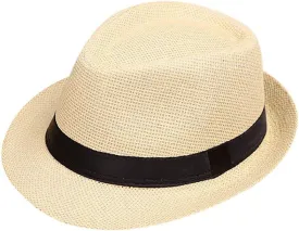 Baby Care,Children Kids Summer Beach Sun Hat Jazz Panama Trilby Fedora Hat Gangster Cap,for Easter Day Festival Birthday Gifts(E,One Size)
