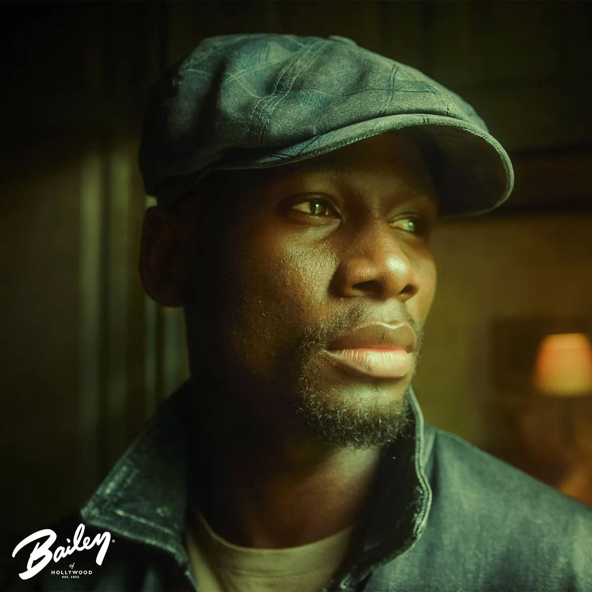 Bailey Almas Camo Flat Cap