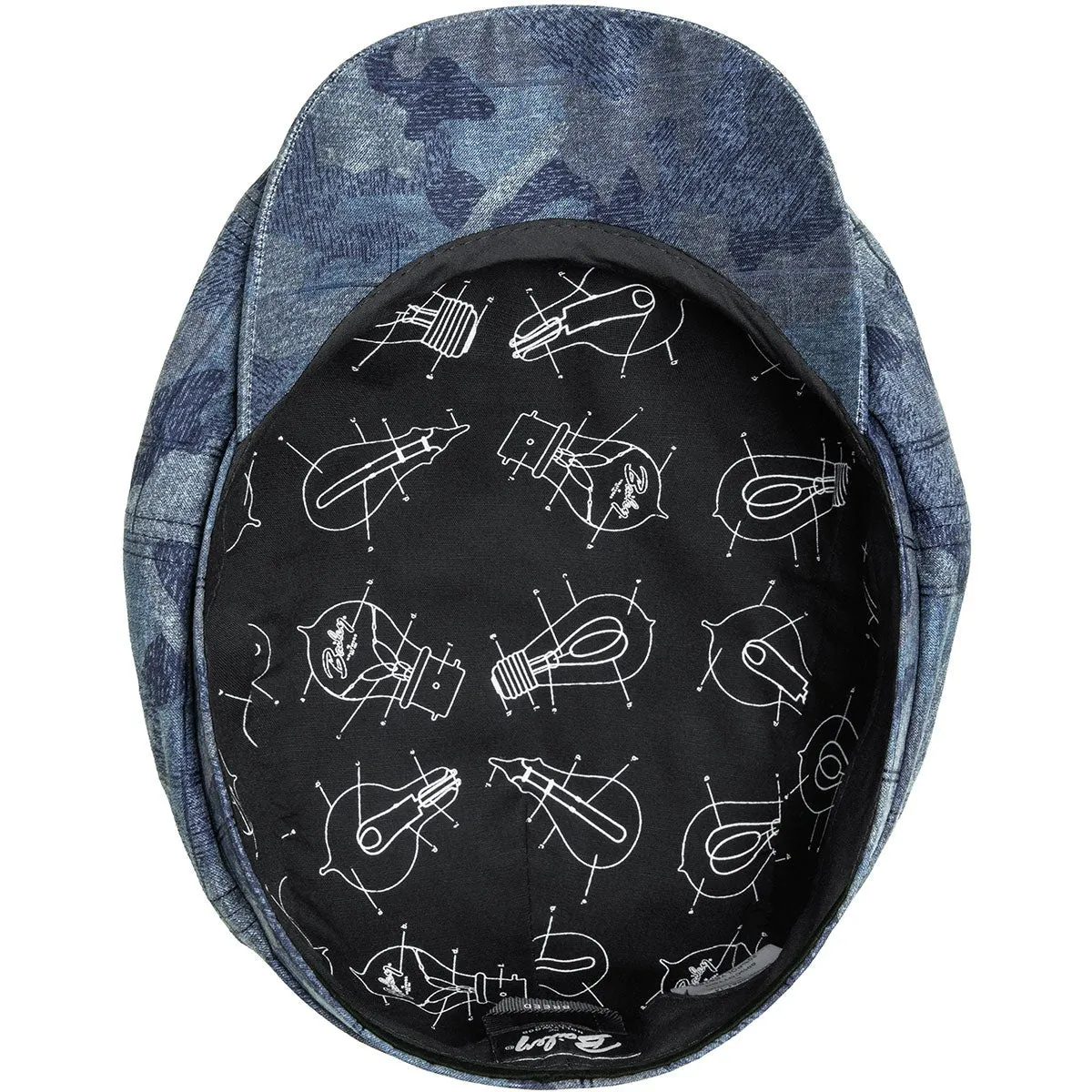 Bailey Almas Camo Flat Cap