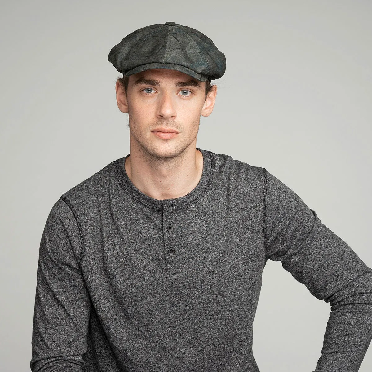 Bailey Almas Camo Flat Cap