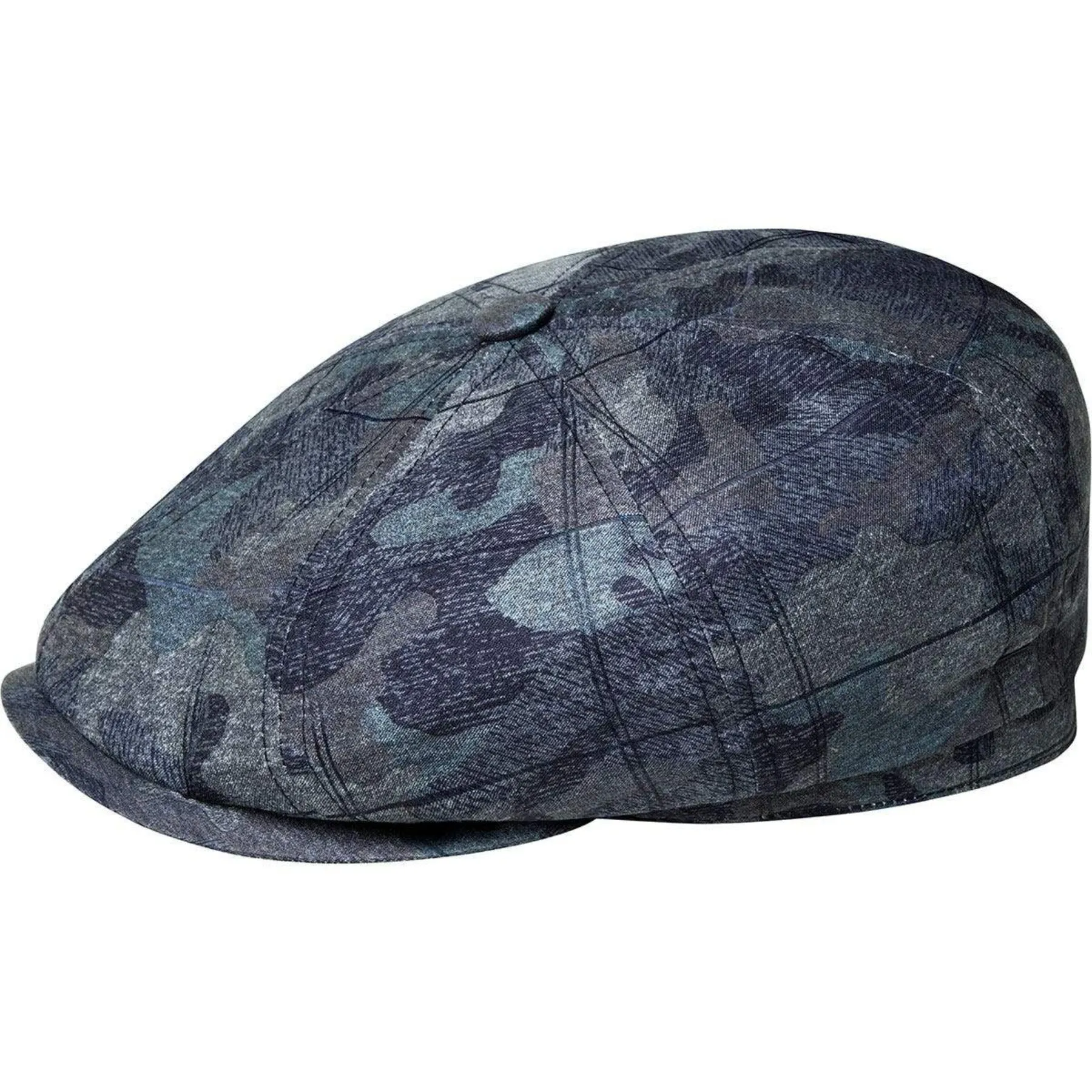 Bailey Almas Camo Flat Cap
