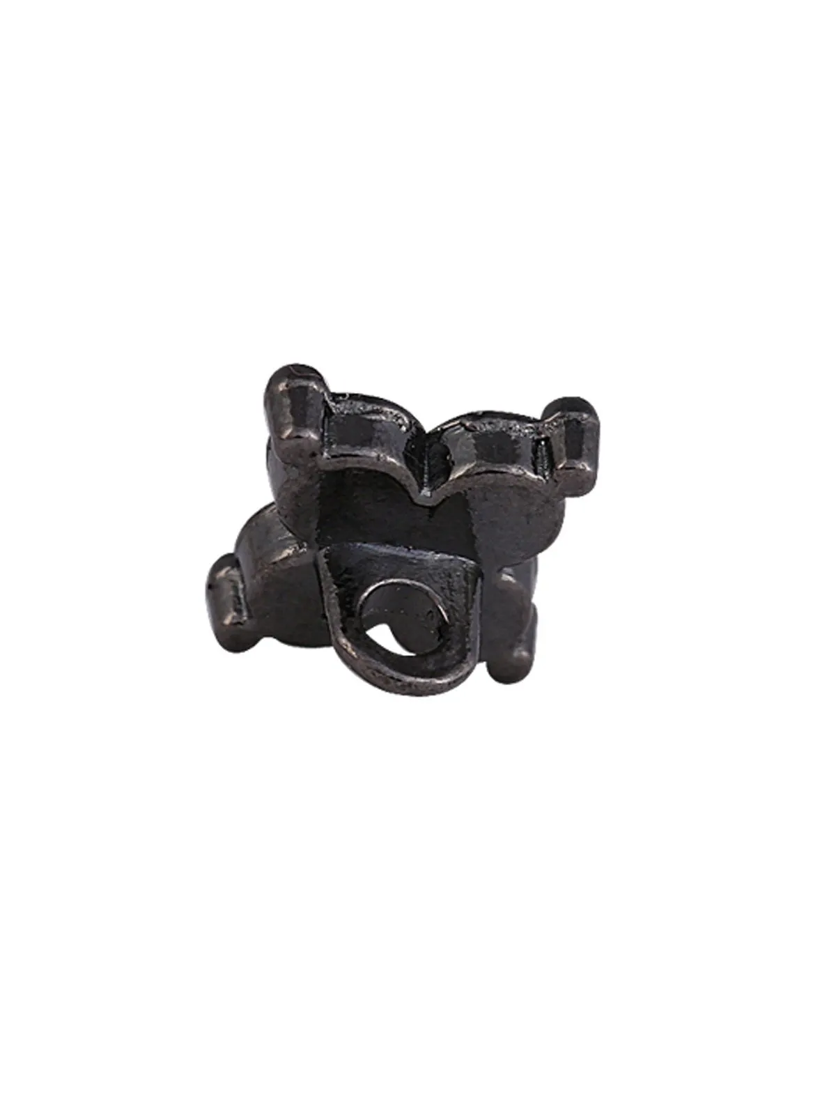 Beautiful Decorative Gunmetal Diamond Shank Metal Button