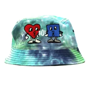 BLUETILE 4/20 LOVE BUCKET HAT OCEAN