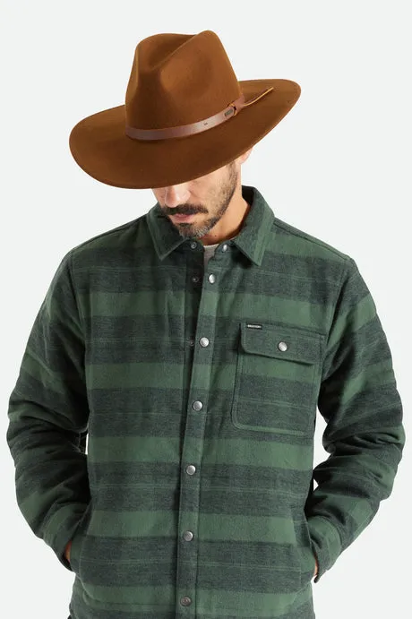 Brixton Field Proper Hat - Coffee