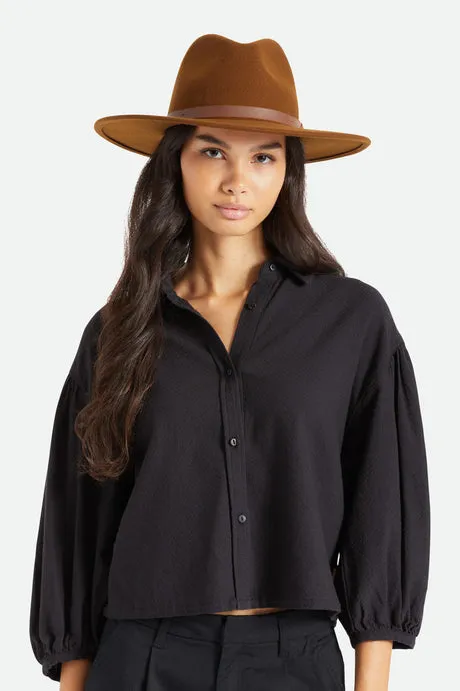 Brixton Field Proper Hat - Coffee