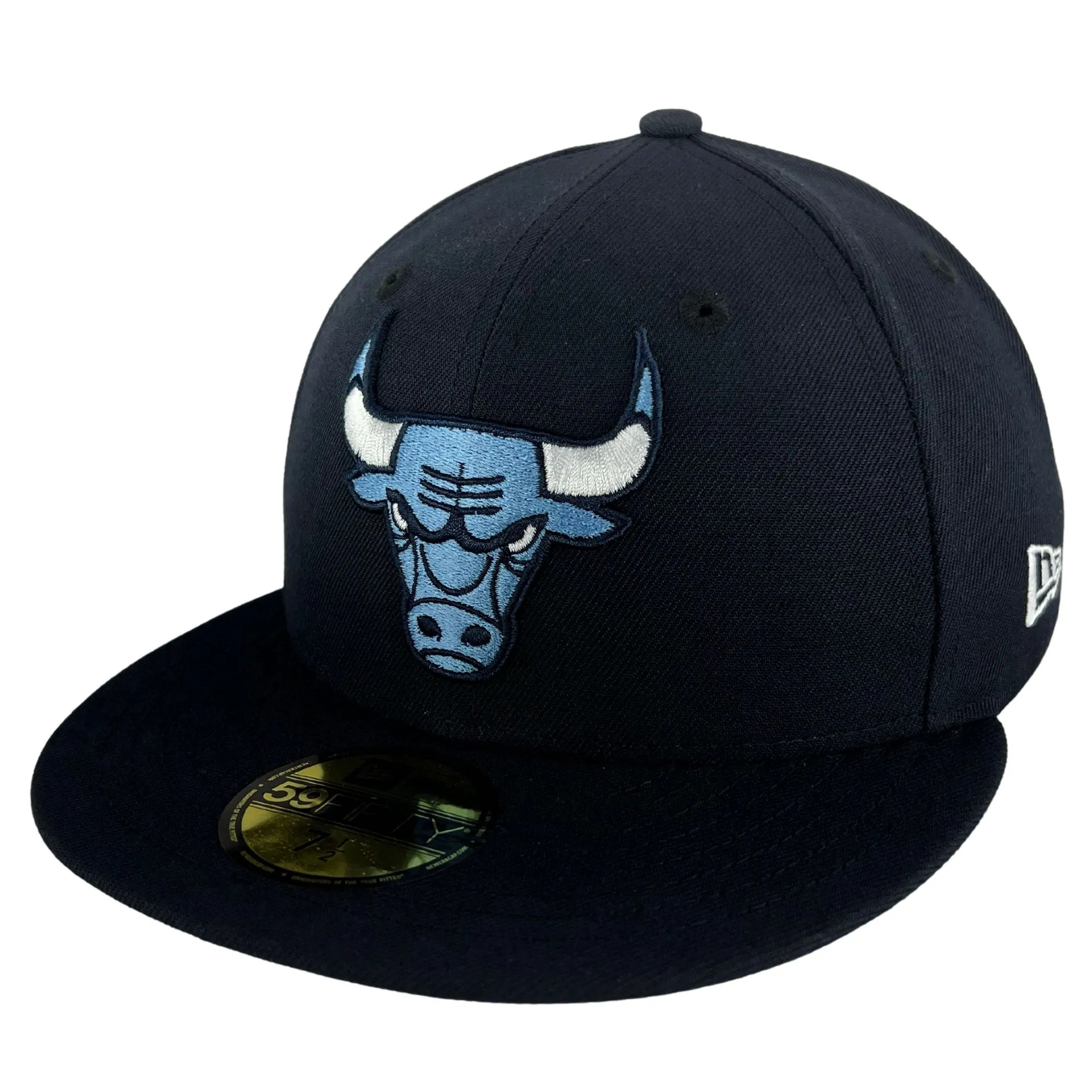 Chicago Bulls Navy Sky New Era 59FIFTY Fitted Hat