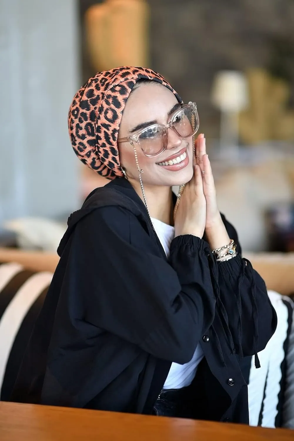 Cross Turban for Women - Hair Wraps and Head Wraps - Hijab Undercap and Instant Caps