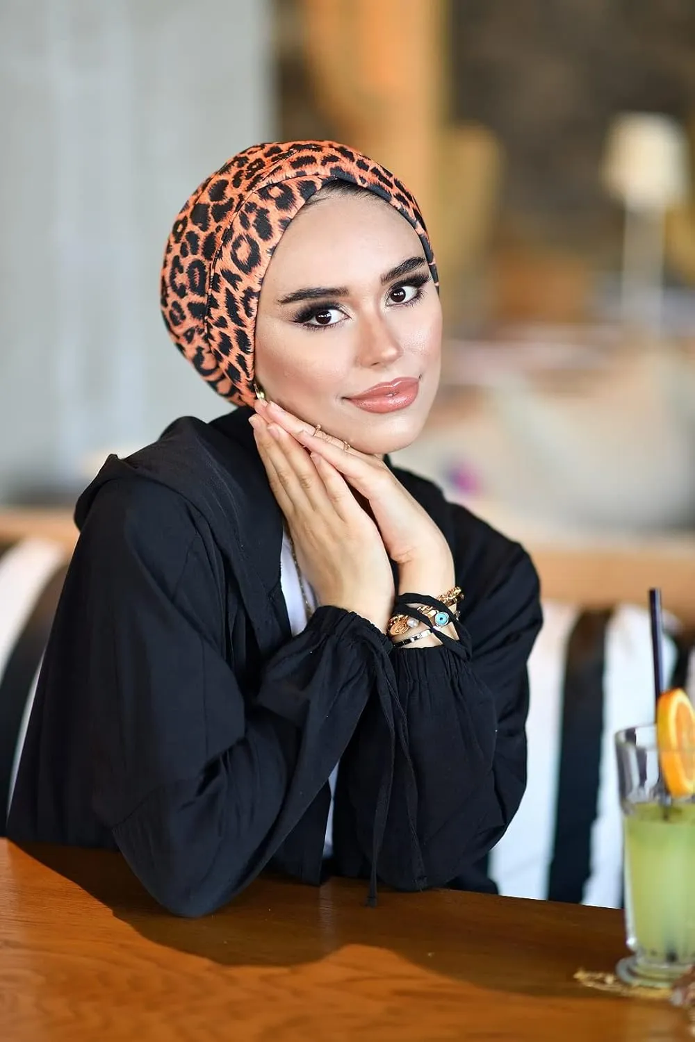 Cross Turban for Women - Hair Wraps and Head Wraps - Hijab Undercap and Instant Caps