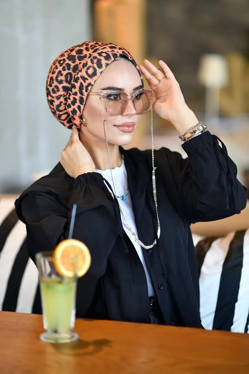 Cross Turban for Women - Hair Wraps and Head Wraps - Hijab Undercap and Instant Caps