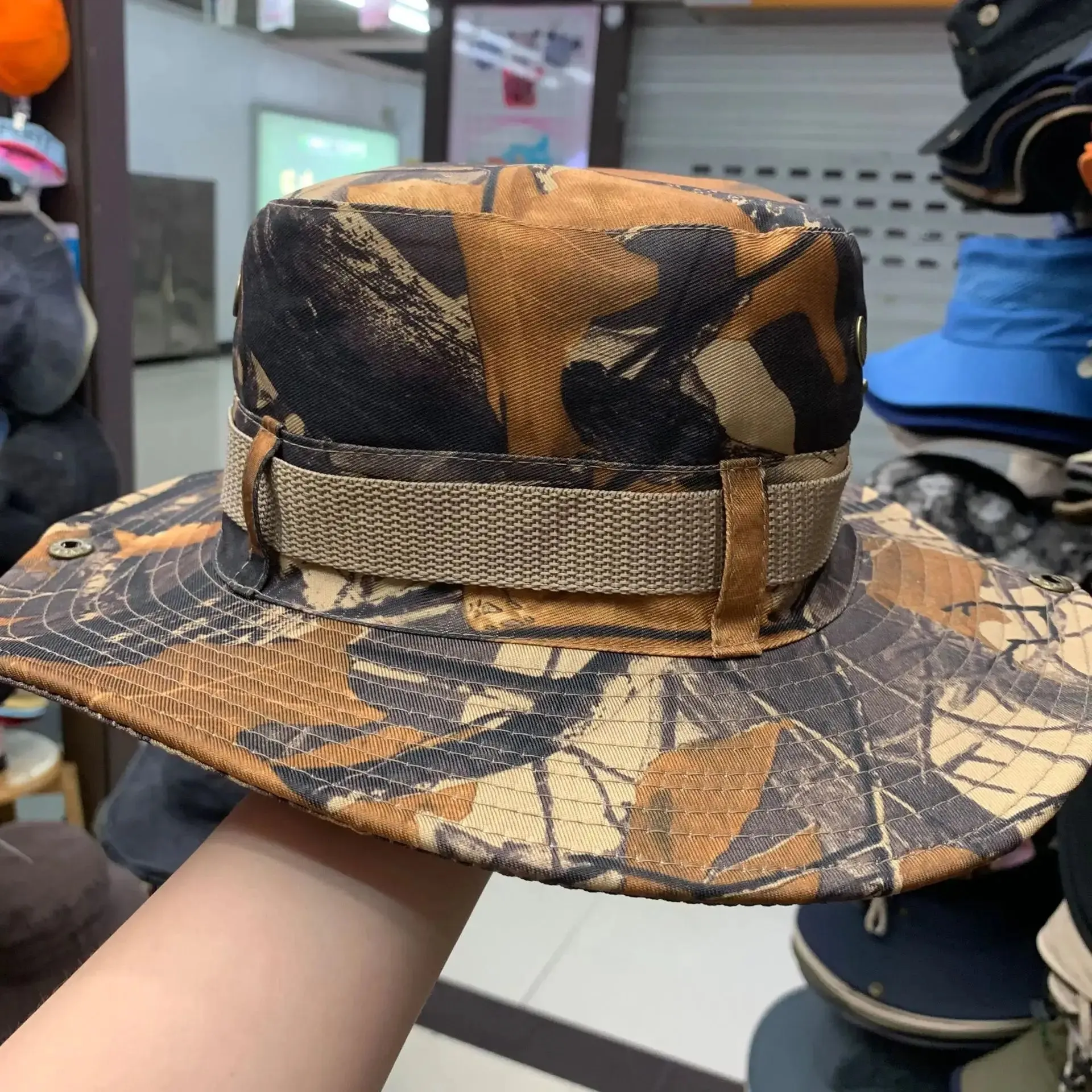 Custom LOGO Print Fisherman's Bucket Hat Unisex