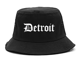 Detroit Old English Mens Bucket Hat