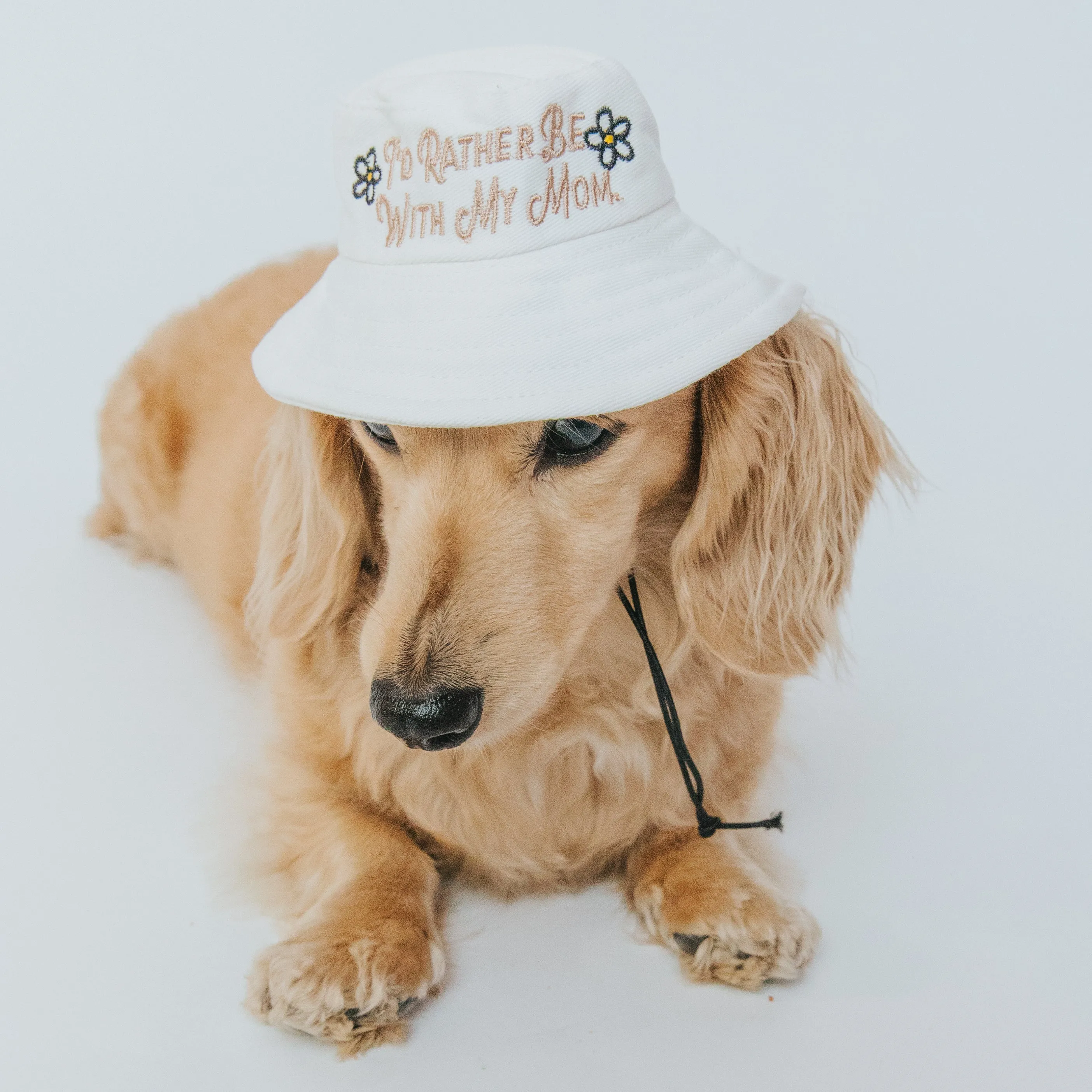 Dog Bucket Hat - I'd Rather Be With My Mom