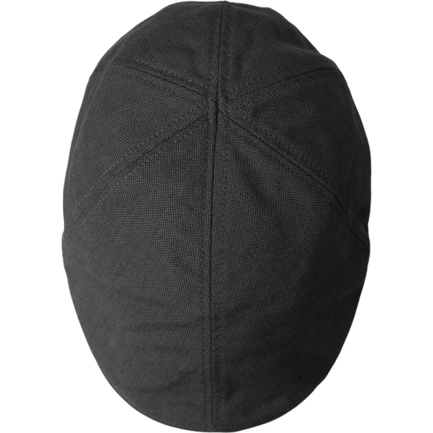 Dolce & Gabbana Dark Gray Nylon Cloth Newsboy Hat Men