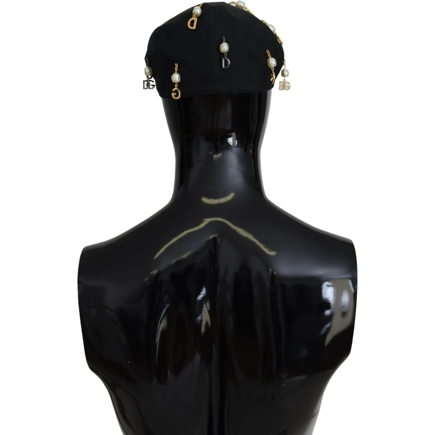 Dolce & Gabbana Elegant Black Cotton Newsboy Hat
