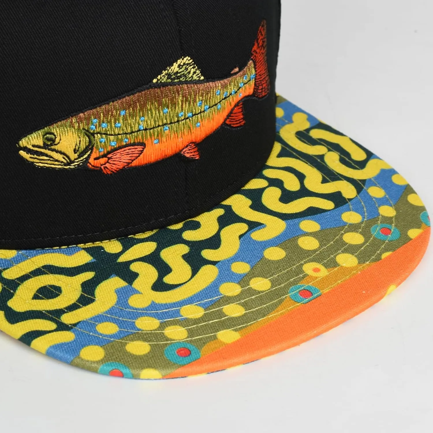 EDTREK Outdoorsman Pro Trucker Breathable Mesh Performance Cap - Flat Brim Snapback Hat
