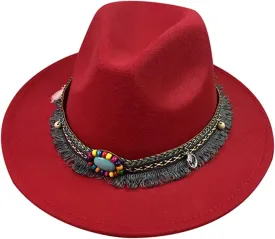 Fashionable Fedora Fedoras Men Wide for Women Dress Hat Womens and Hat Baseball Caps Hat Bands for Womens Cowboy