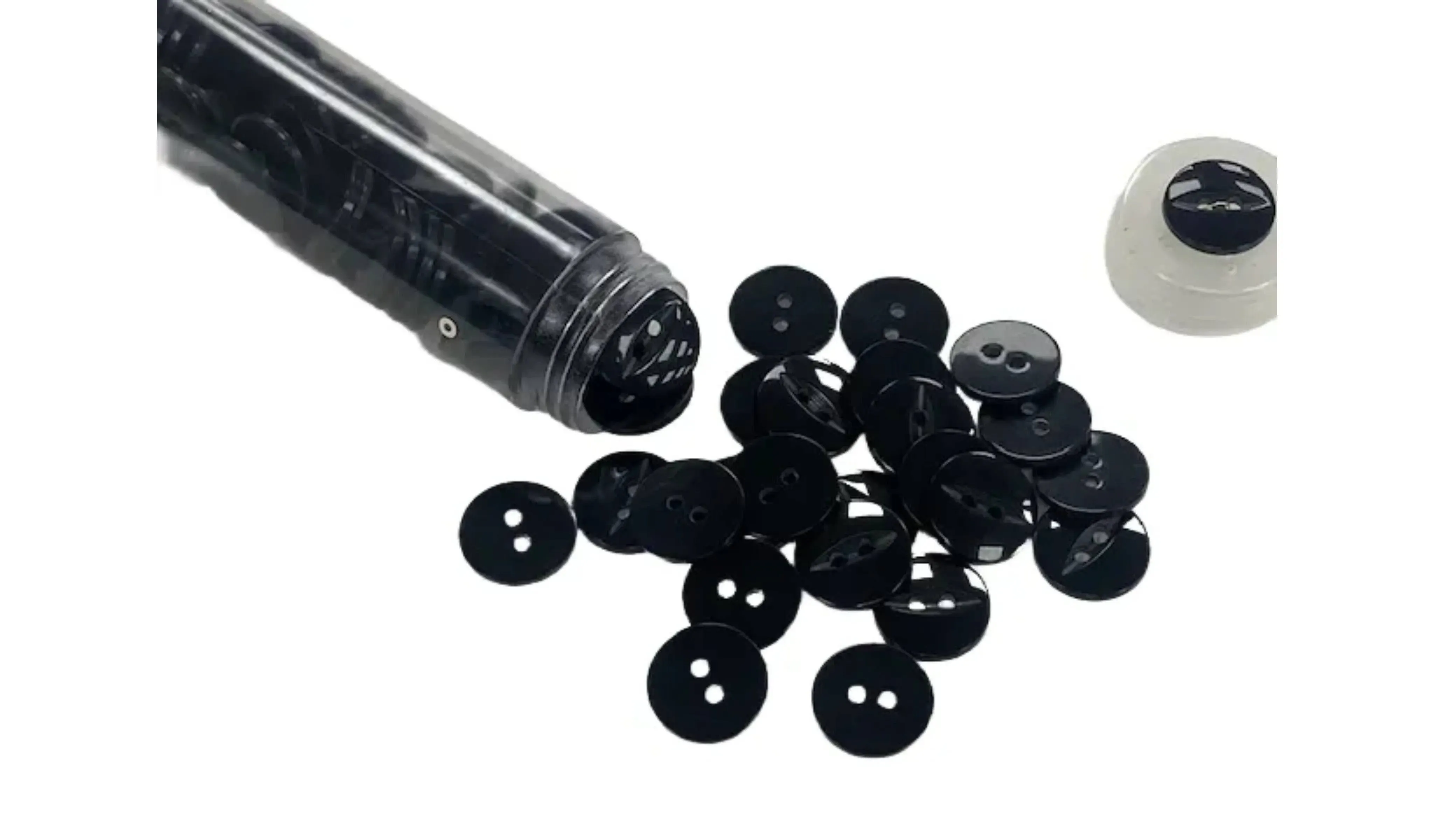 Fisheye Flat Buttons