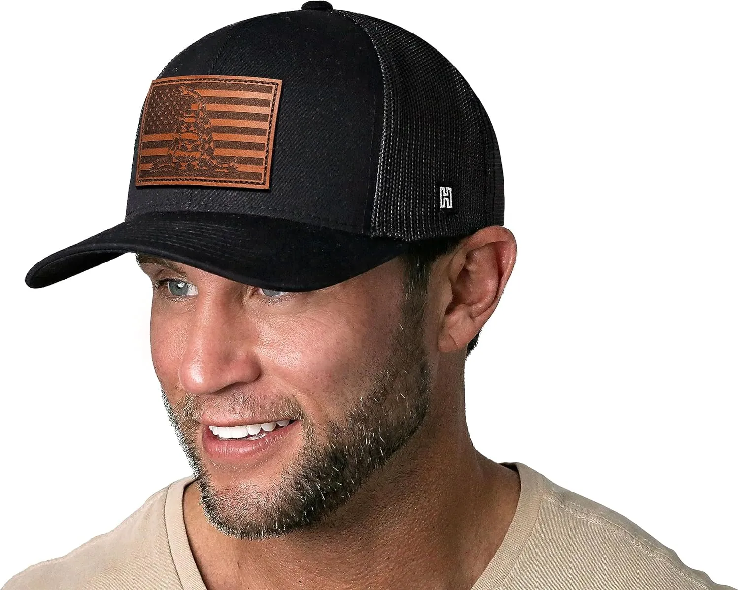 HAKA Dont Tread on Me Hat  Gadsden Flag Trucker Hat Baseball Cap for Men & Women Snapback Adjustable Golf Hat