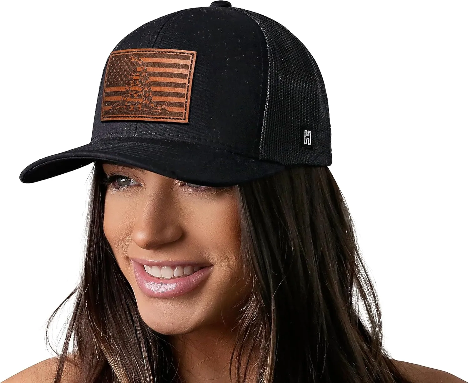 HAKA Dont Tread on Me Hat  Gadsden Flag Trucker Hat Baseball Cap for Men & Women Snapback Adjustable Golf Hat