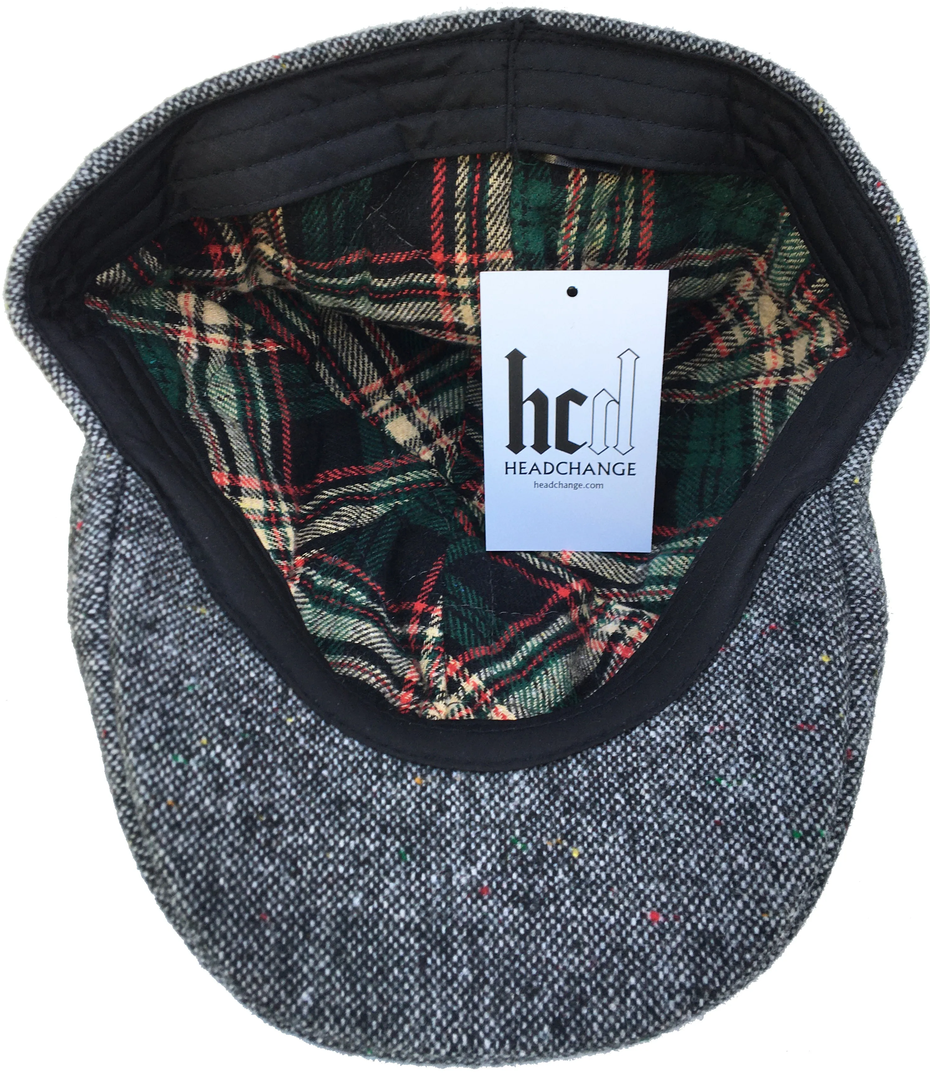Headchange Econo  Speckled Wool Tweed 6 Panel Ivy Cap