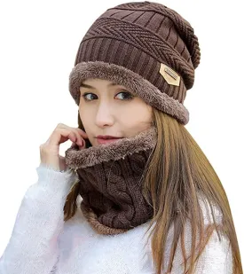 HINDAWI Womens Slouchy Beanie Winter Hat Knit Warm Snow Ski Skull Outdoor Cap