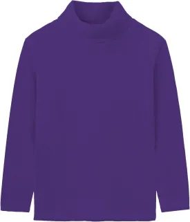 LittleSpring Unisex Kids Polar Fleece Turtleneck Base Top (2-8 Years)