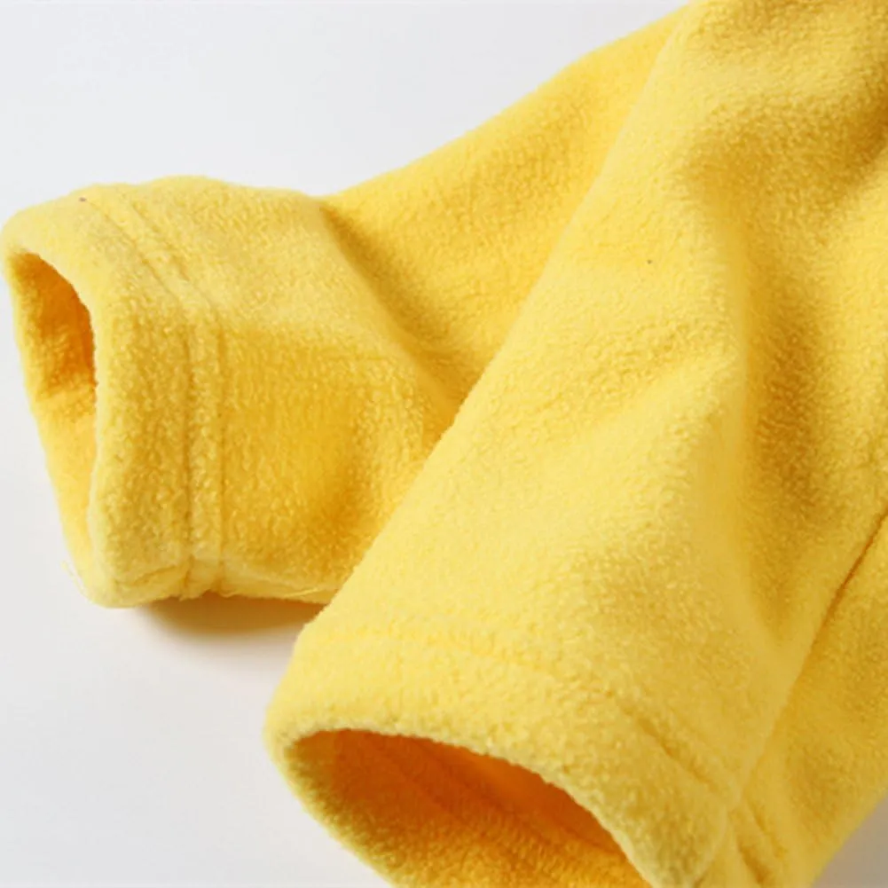 LittleSpring Unisex Kids Polar Fleece Turtleneck Base Top (2-8 Years)