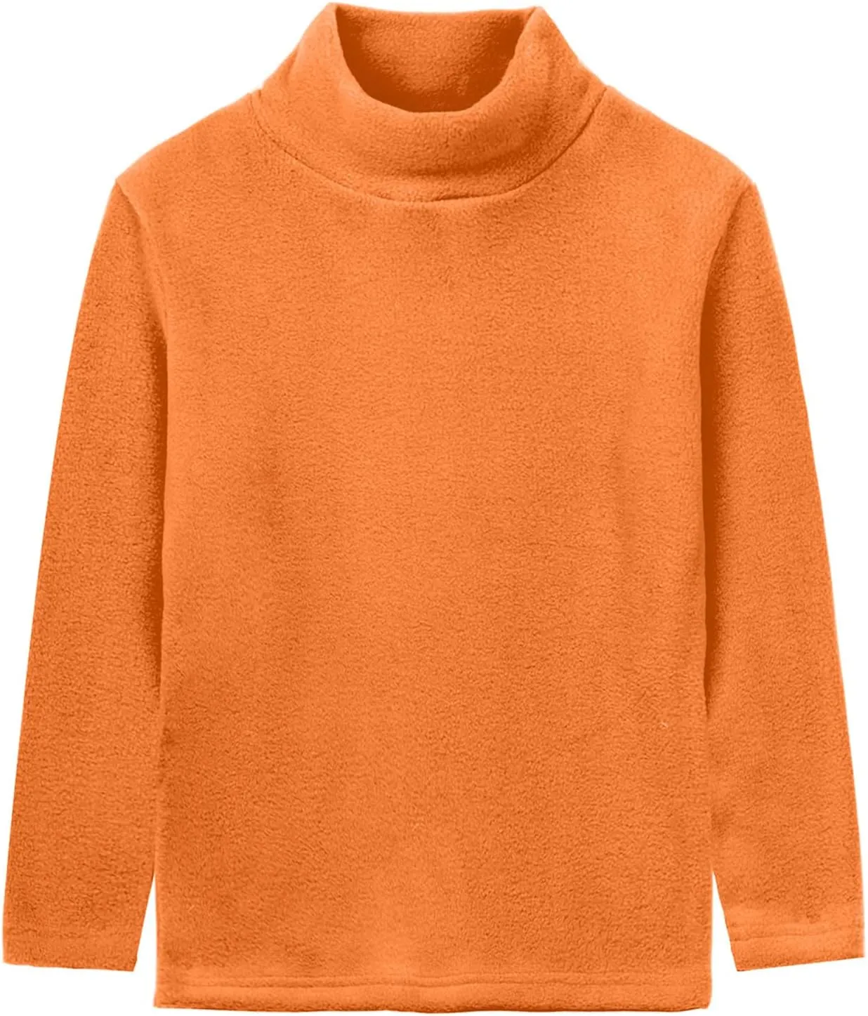 LittleSpring Unisex Kids Polar Fleece Turtleneck Base Top (2-8 Years)