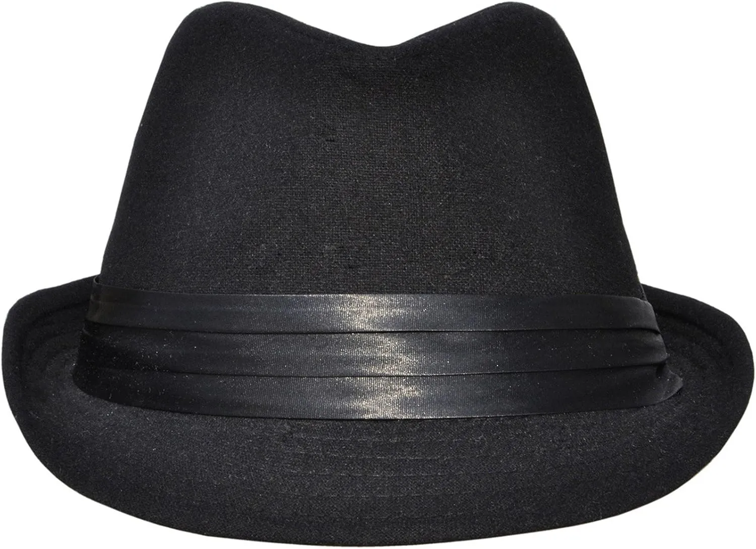 Lullaby Mens Womens Short Brim Classic Manhattan Trilby Fedora Hat