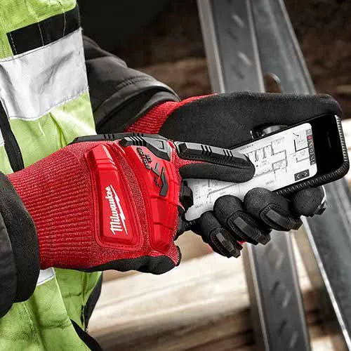 Milwaukee  48-22-8973 Impact Cut Level 3 Nitrile Gloves - XL