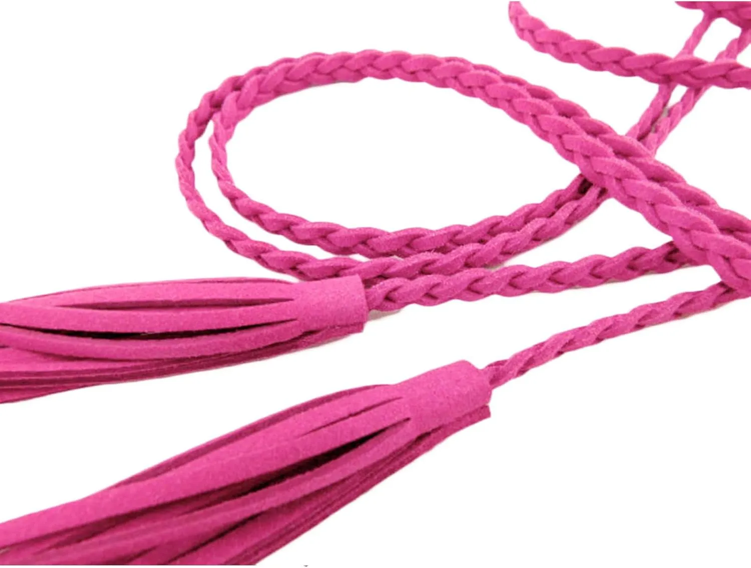 Nanxson Women's Waist Belt Woven Tassels Chain Belt Skinny Belt for Skirt Dress PDW0042