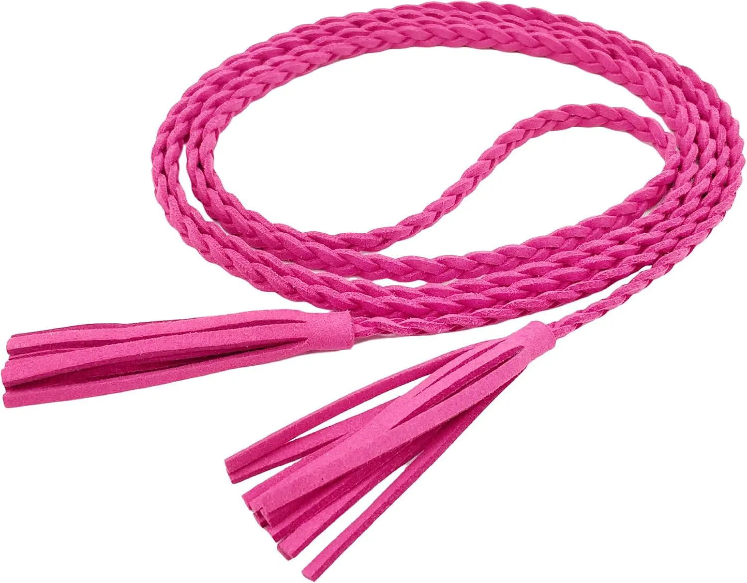 Nanxson Women's Waist Belt Woven Tassels Chain Belt Skinny Belt for Skirt Dress PDW0042