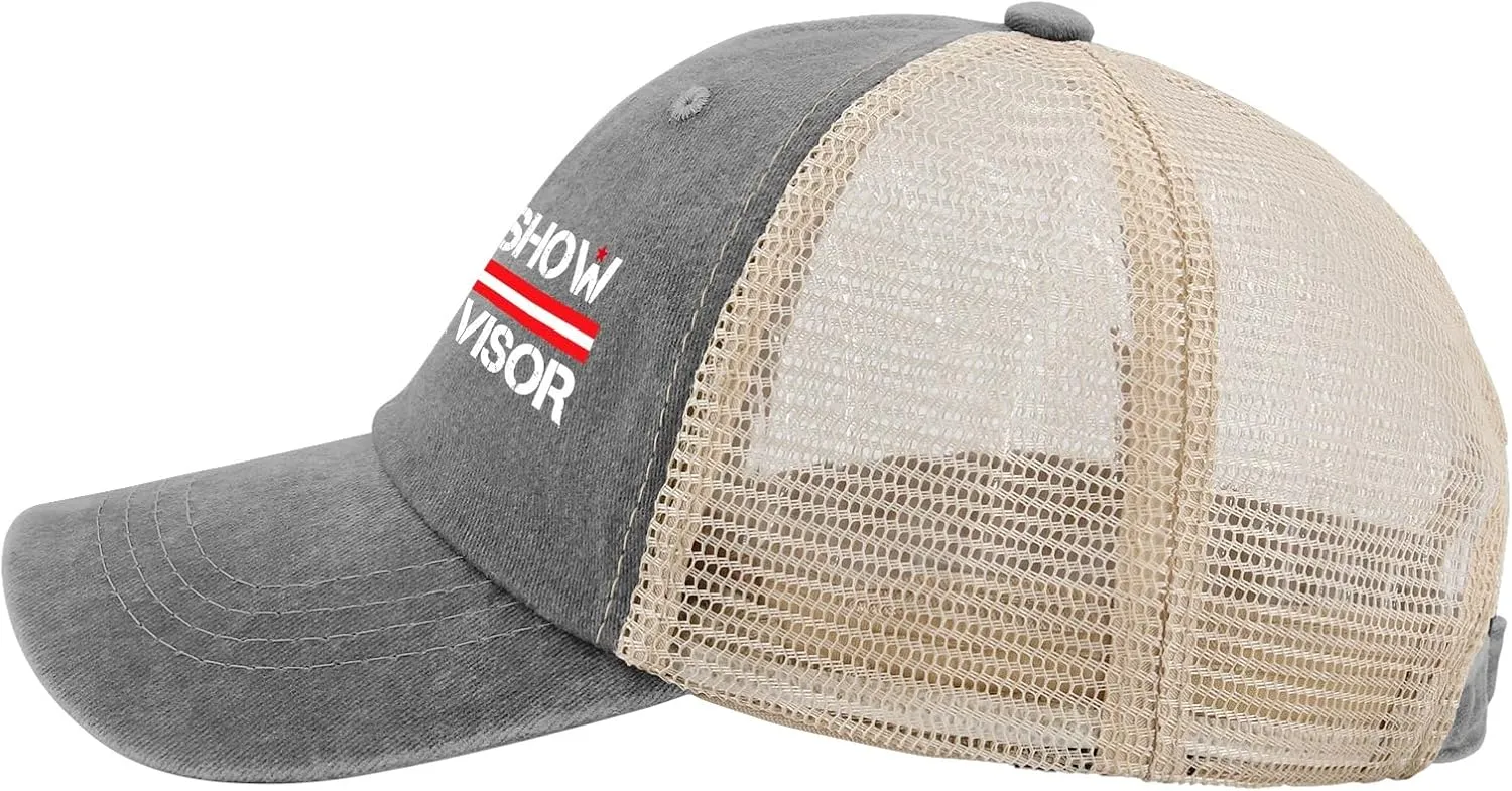 OOMOO Meme caps for Men Shit Show Supervisor Cap Meme Gifts for Men