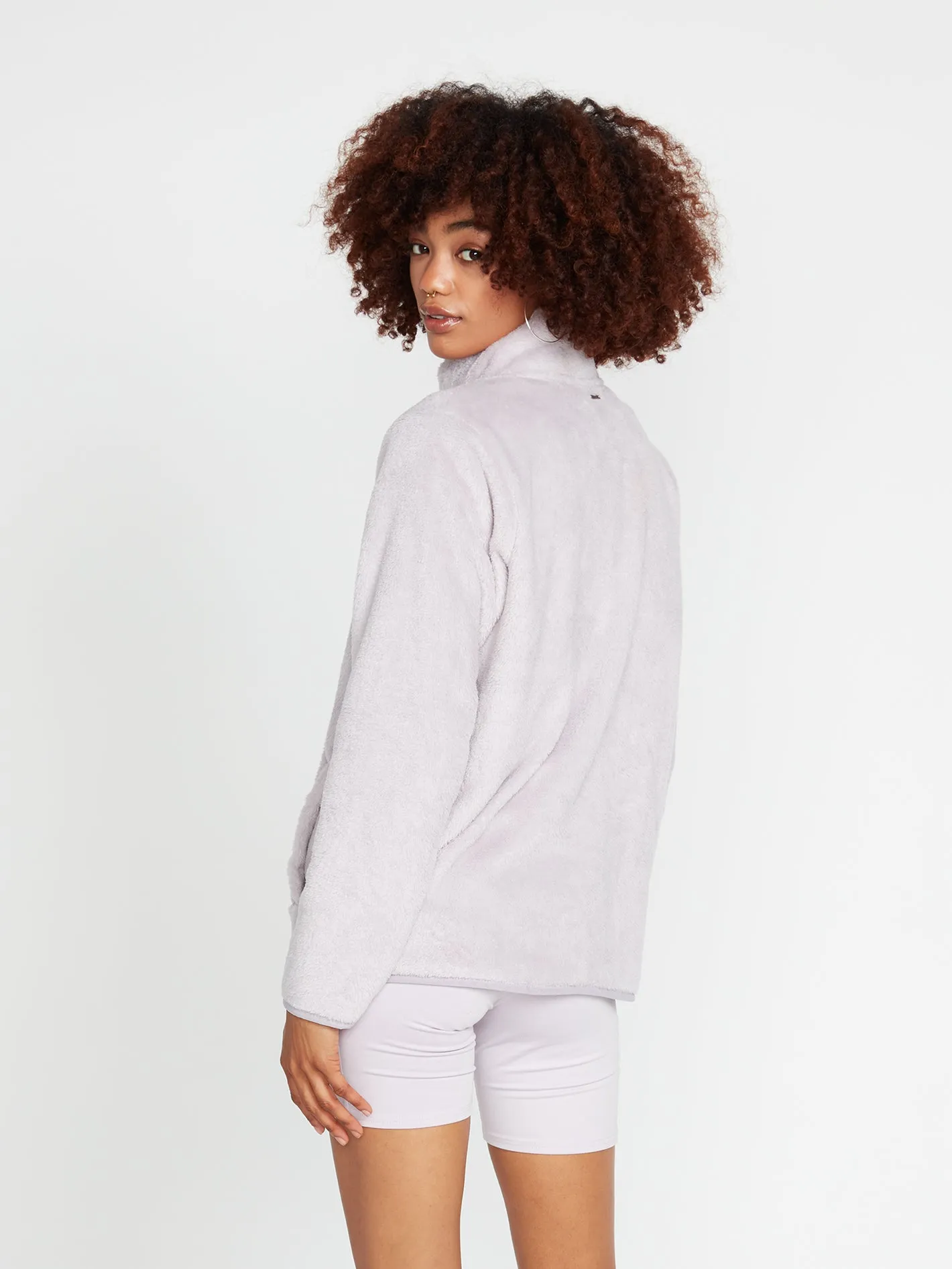 Pheelin Phuzzy Zip Fleece - Lavender