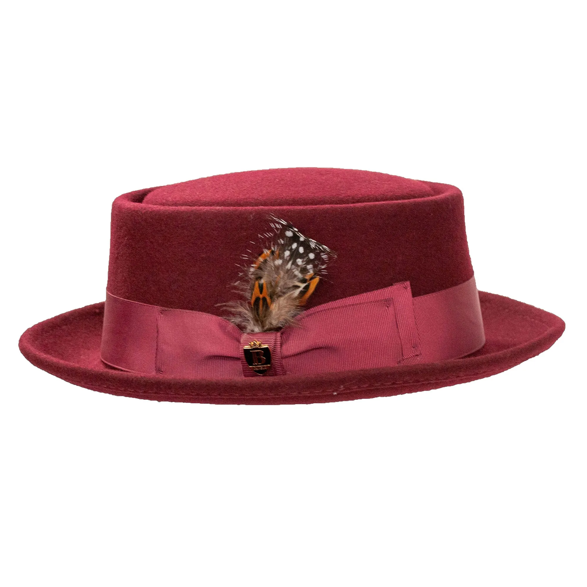 Porkpie Classic Brim Telescope Crown Fedora by Bruno Capelo