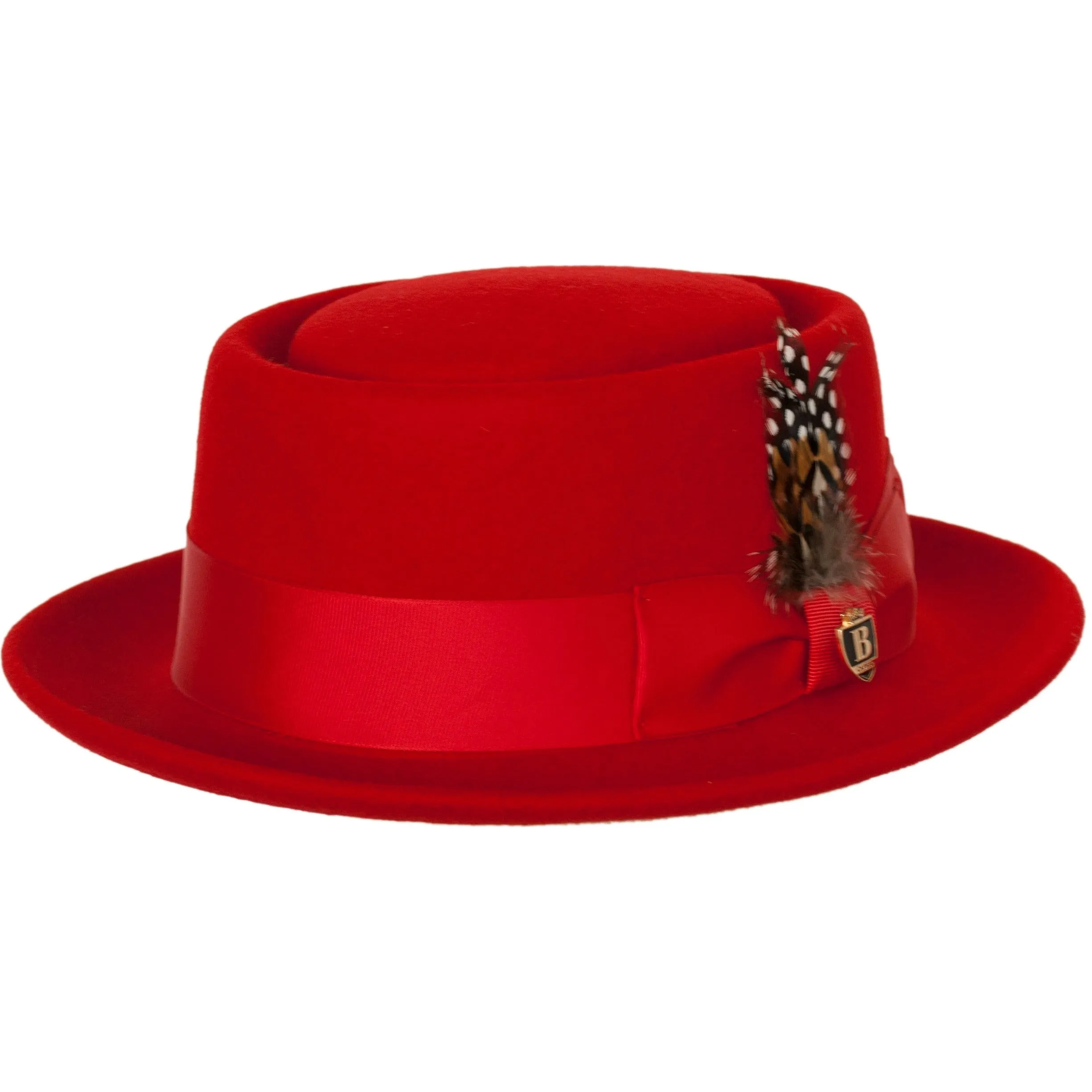 Porkpie Classic Brim Telescope Crown Fedora by Bruno Capelo
