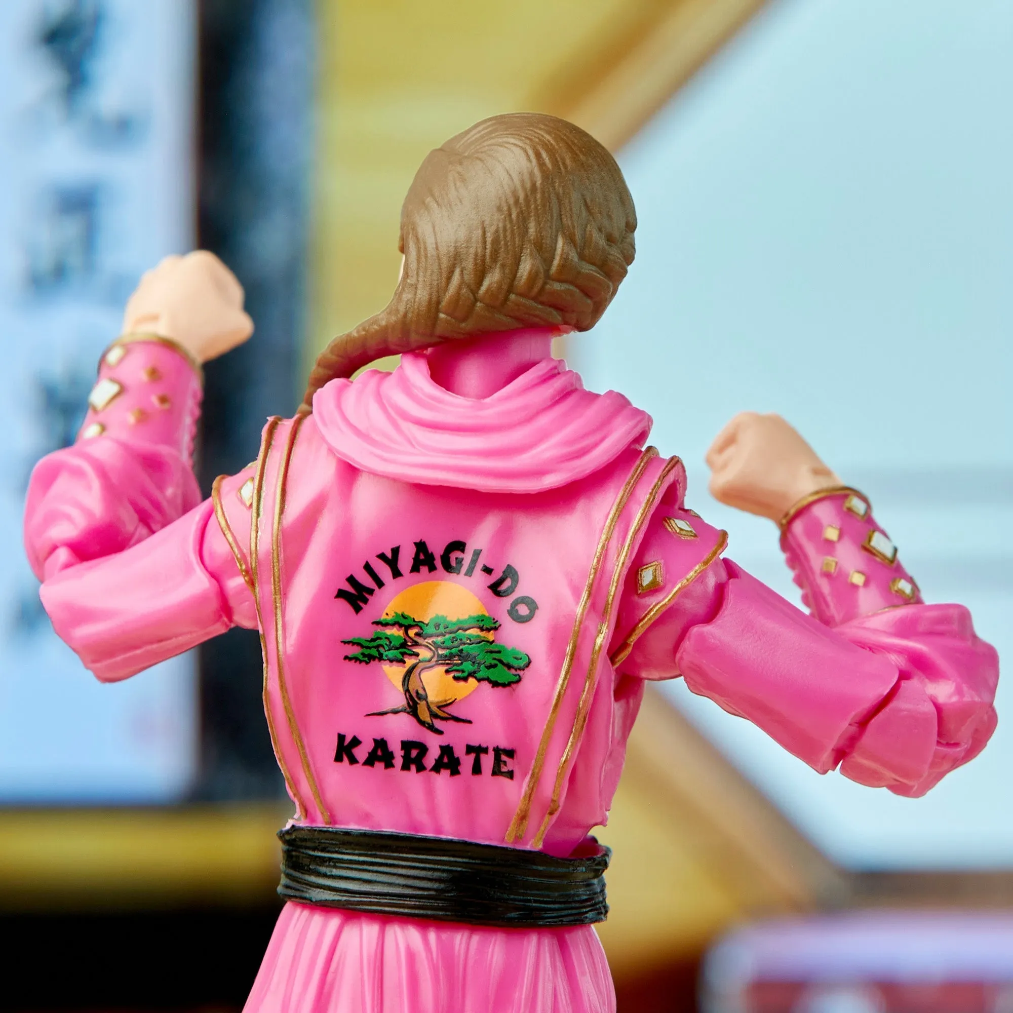 Power Rangers Lightning Collection Mighty Morphin X Cobra Kai Samantha LaRusso Morphed Pink Mantis Ranger