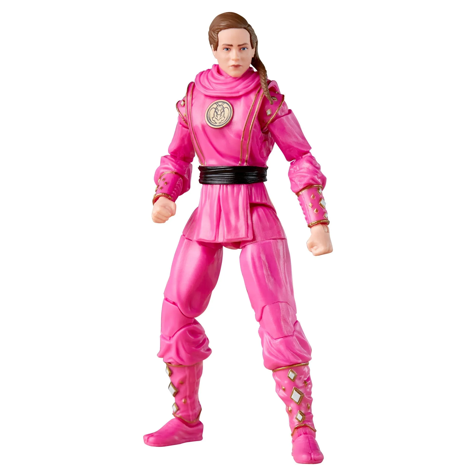 Power Rangers Lightning Collection Mighty Morphin X Cobra Kai Samantha LaRusso Morphed Pink Mantis Ranger