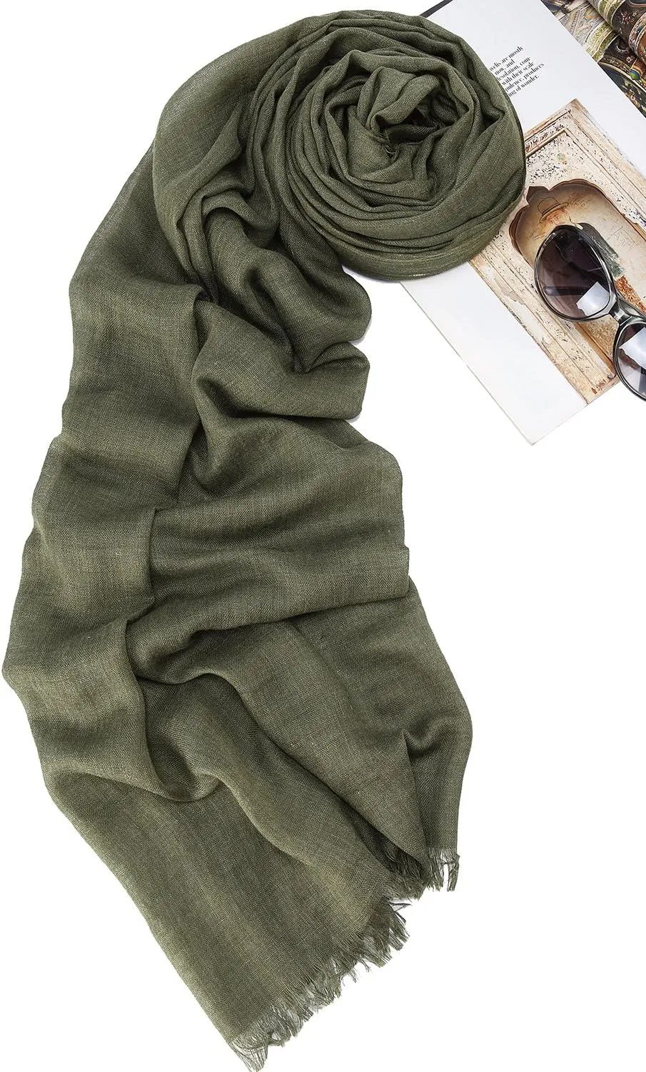 Premium Women Extreme Soft Scarf Wrap Shawl For Any Season, Super Size, Rich Color Choice