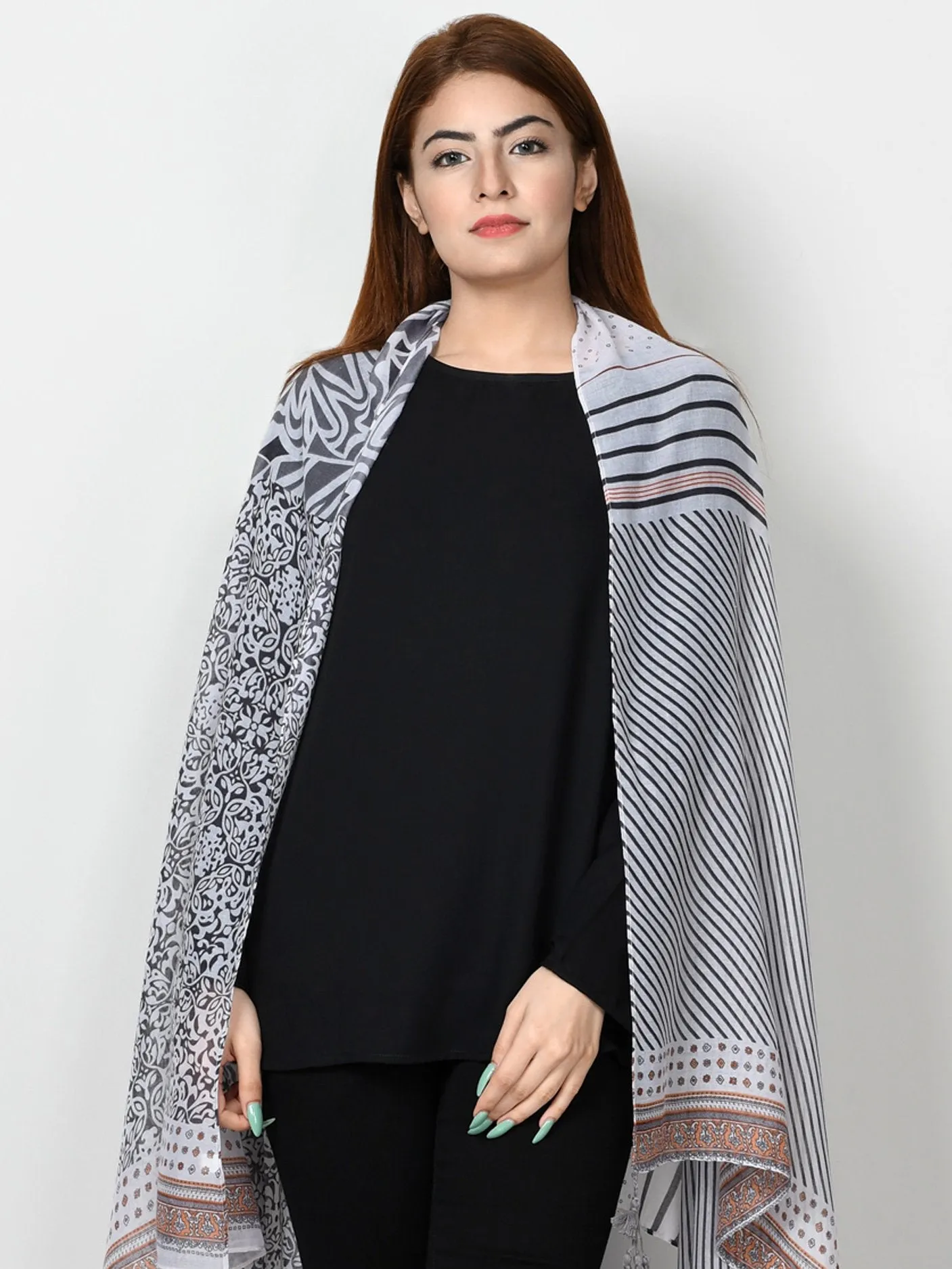 Printed Viscose Scarf