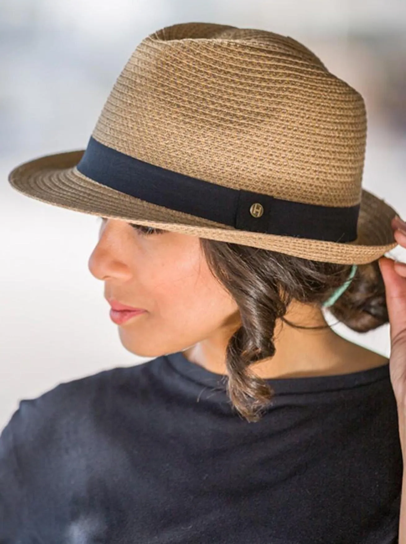 Rigon Unisex Resort Trilby - Caramel