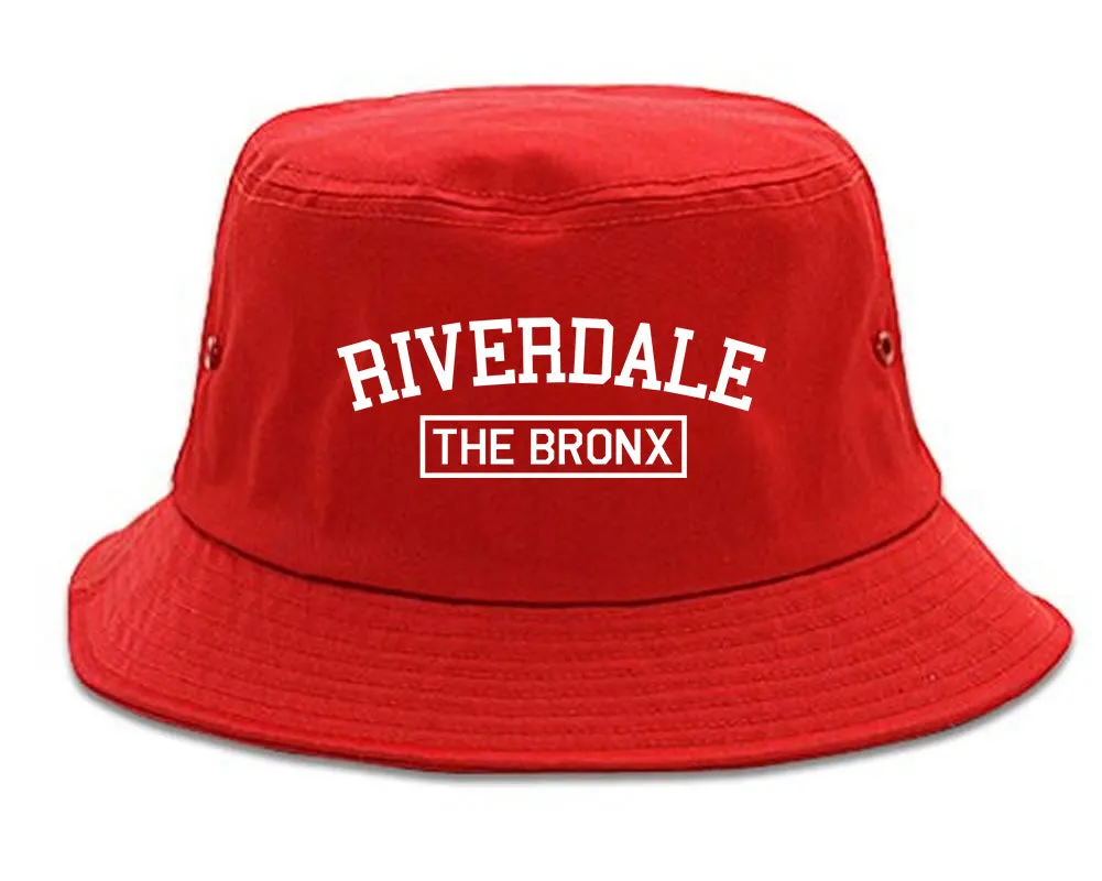 Riverdale The Bronx NY Mens Bucket Hat