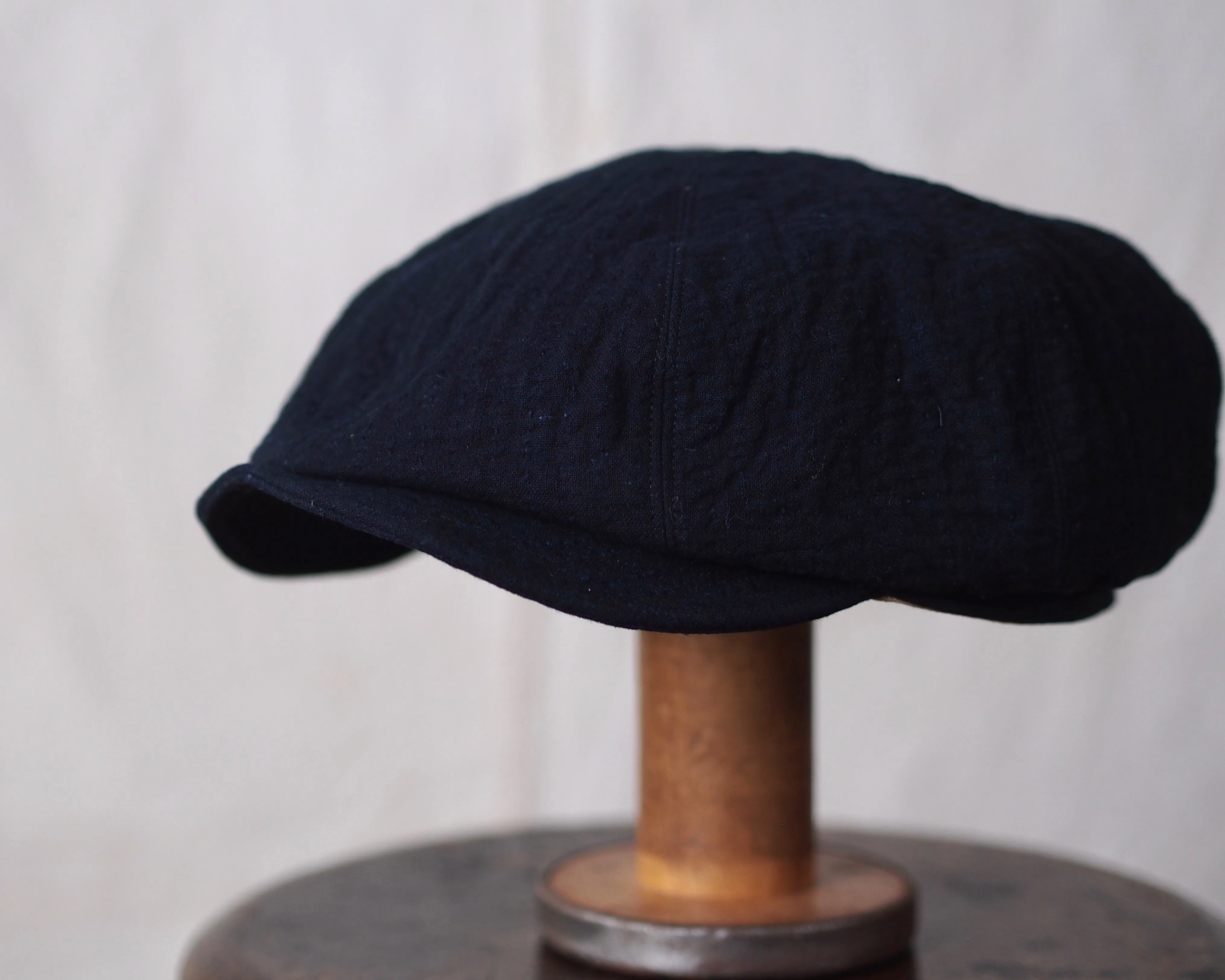 SASHIKO CAP~type newsboy~59