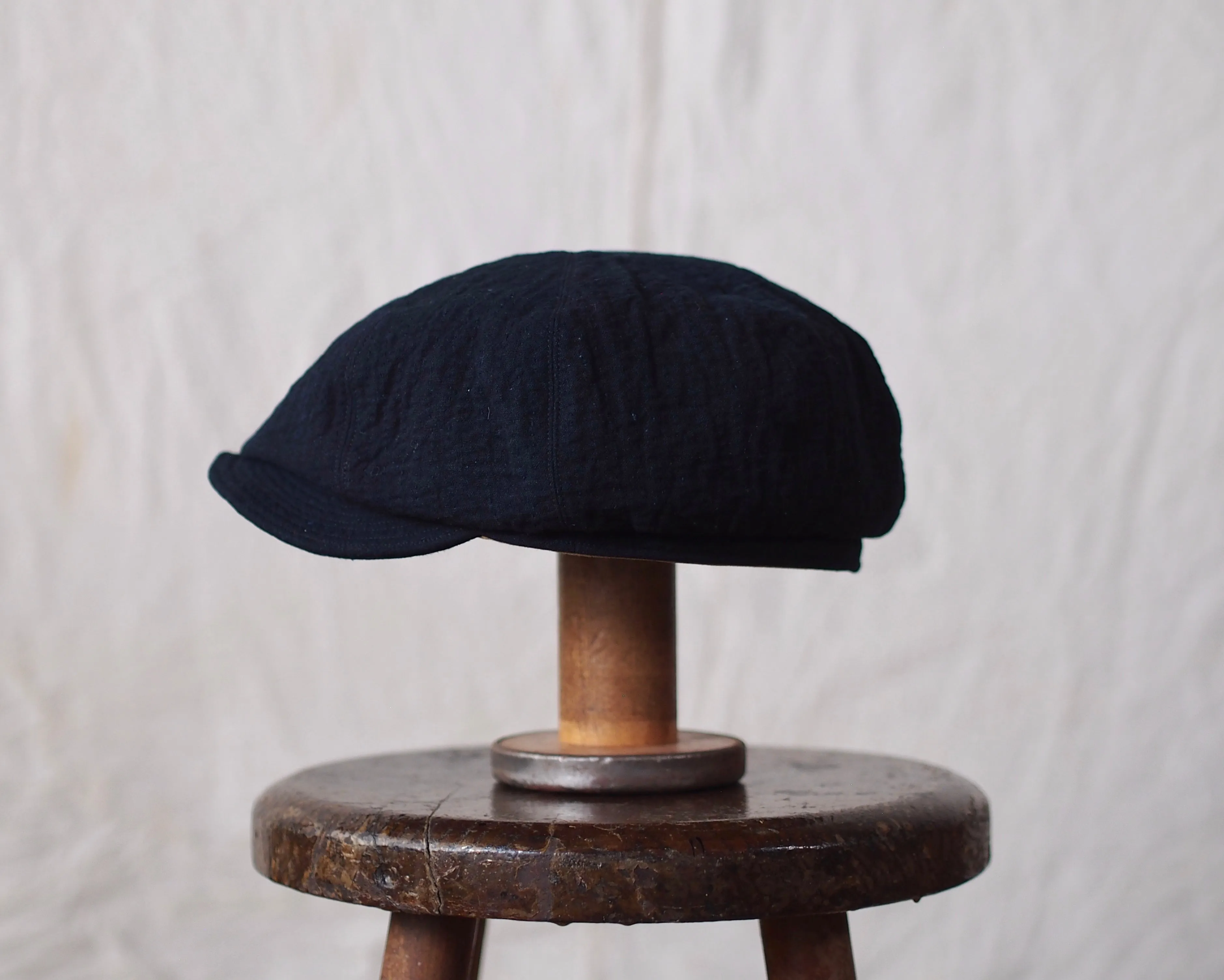 SASHIKO CAP~type newsboy~59