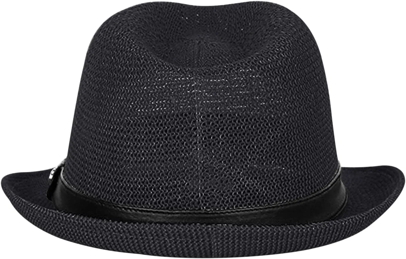 Straw Fedora Hats for Men Women Packable Summer Cuban Trilby Roll Up Short Brim Panama Beach Sun Hats