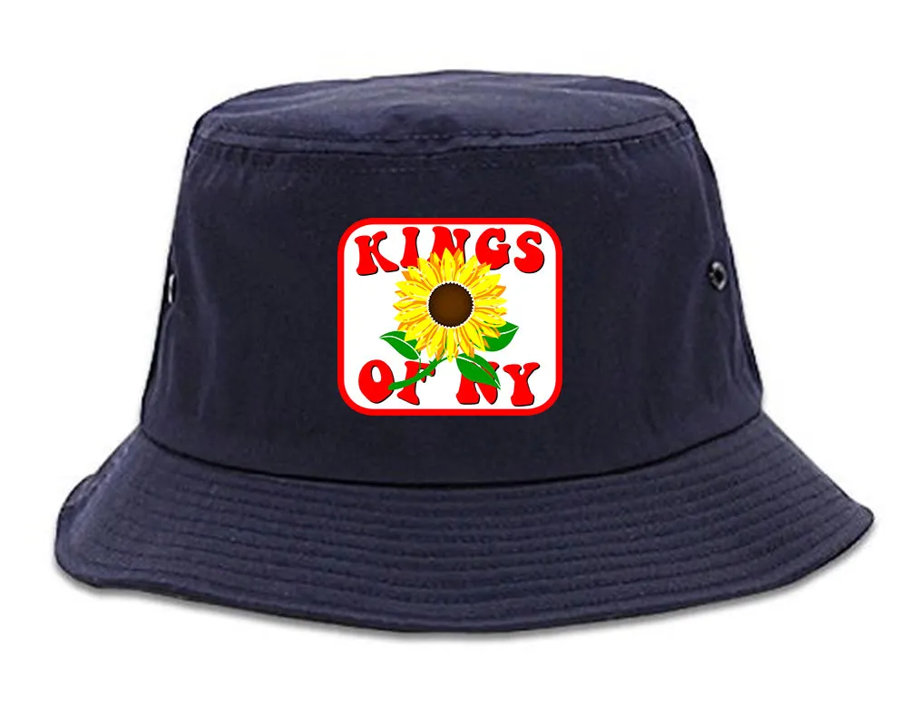 Sunflower Kings Of NY Mens Bucket Hat